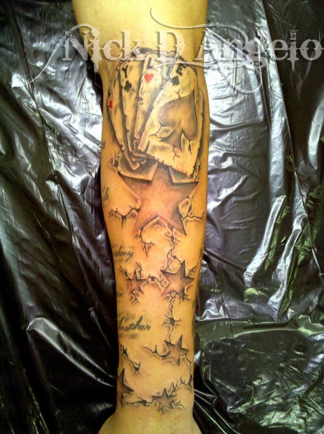 3D_Etched_Stars_Tattoo_by_NickDAngeloTattoos