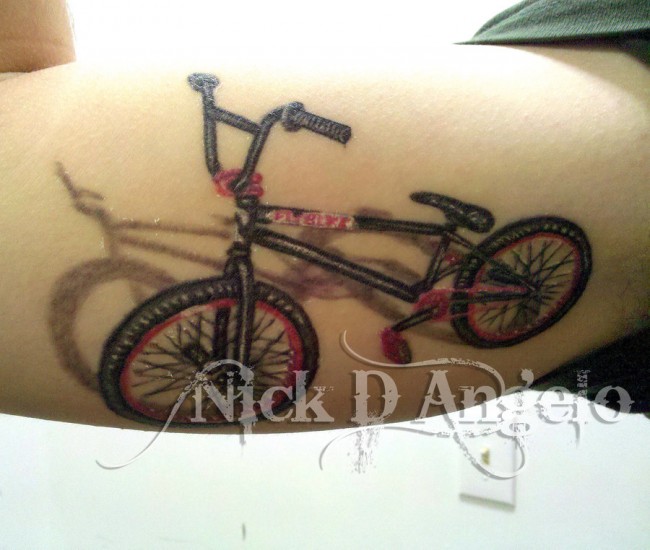 BMX_Bike_by_NickDAngeloTattoos