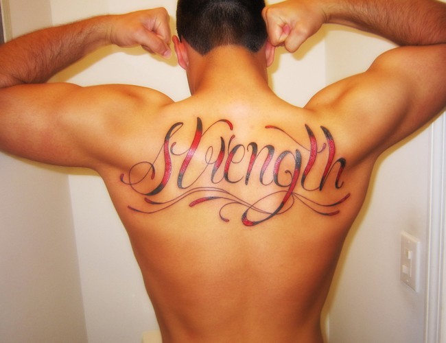 Pictures of Strength Tattoo