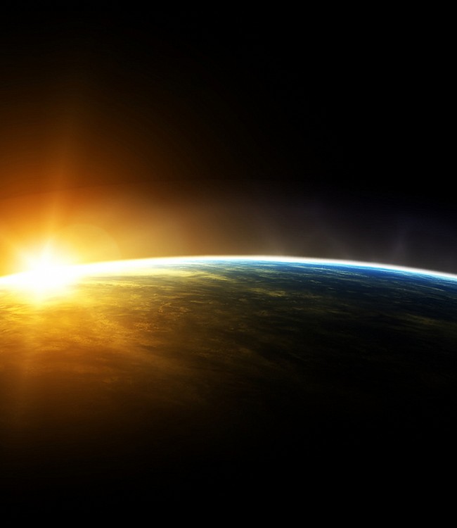 Earth at Night From Space Picture